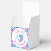 zeemeermin staart meisje verjaardagsfeestje bedankdoosjes (Geopend)