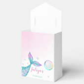 Zeemeermin Staart met bubbels Verjaardag Bedankdoosjes (Geopend)