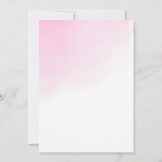 Zeemeermin Staart met bubbels Verjaardag Bedankkaart (Achterkant)