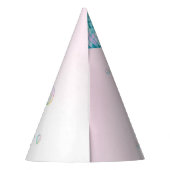 Zeemeermin Staart met bubbels Verjaardag Feesthoedjes (Achterkant)