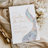 Zeemeermin Staart Oneder het Zee Verjaardag Kaart