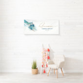 Zeemeermin Staart Quinceanera 15e Verjaardag Spandoek (Insitu)