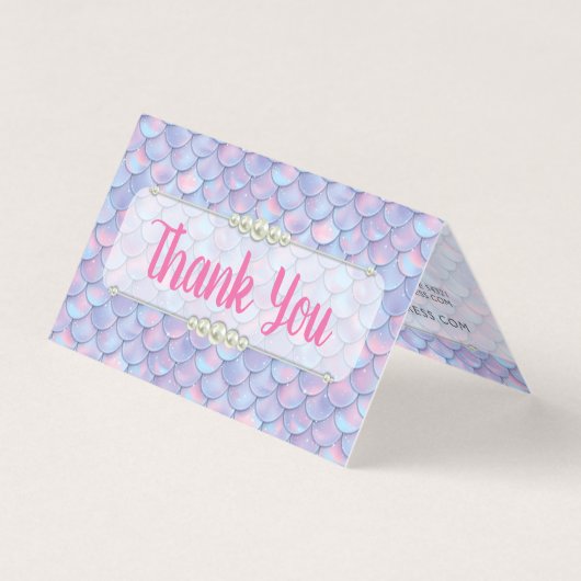 Zeemeermin Staart Schub & Parel Boutique Winkel Da Kaart (Voorkant)