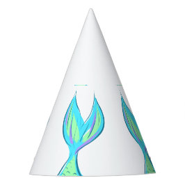 Zeemeermin staarten Papier Party Petten Feesthoedjes