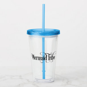 Zeemeermin Stam Acryl Drinkbeker