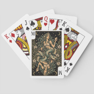 Zeemeermin, Starlit Tarot Kunst Pokerkaarten