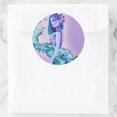 Zeemeermin sticker  (Tas)