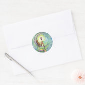 Zeemeermin Sticker Fantasy Kunst van Molly Harriso (Envelop)