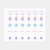 Zeemeermin Sticker Set (Vel)