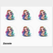 Zeemeermin Stickers (Vel)