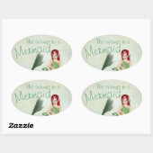Zeemeermin Stickers (Vel)