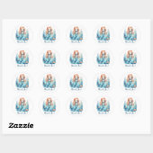Zeemeermin Stickers Envelope Seals Dank u (Vel)