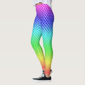 Zeemeermin Stijl ~ Volledig spectrum Leggings (Links)
