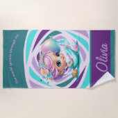 zeemeermin strandlaken (Voorkant)