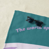 zeemeermin strandlaken (In situ)