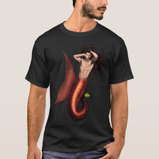 zeemeermin t-shirt (Voorkant)