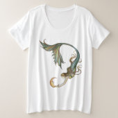 Zeemeermin T-shirt Deep Zee Moon van Molly Harriso (Design voorkant)