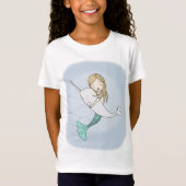 Zeemeermin T-shirt voor kinderen (Voorkant)