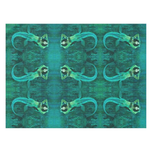 Zeemeermin Tafelkleed (Voorkant (Horizontaal))