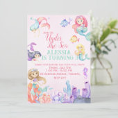 Zeemeermin Tales Kaart (Staand voorkant)