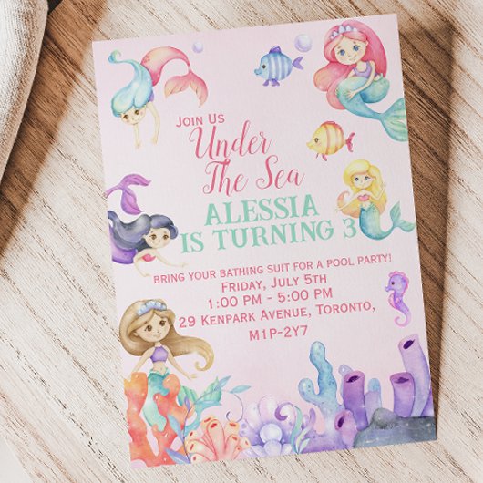 Zeemeermin Tales Kaart