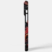 Zeemeermin te midden van levendige koralen en ocea Case-Mate iPhone case (Achterkant / Links)