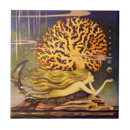  zeemeermin tegeltje (Voorkant)