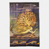 zeemeermin theedoek (Verticaal)