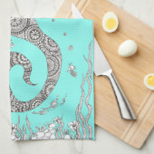 Zeemeermin Theedoek (Quarter Fold)