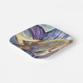 Zeemeermin thema feest aangepaste papieren borden bordje (Gebogen)