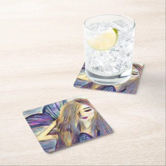 Zeemeermin thema feest aangepaste papieren borden kartonnen onderzetters