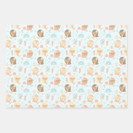 Zeemeermin thema verjaardag party wrap voor meisje inpakpapier vel