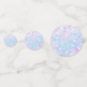 Zeemeermin thema vrijgezellenfeest confetti (Achterkanten)