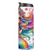 Zeemeermin - Thermische Tumbler Thermosbeker (Geroteerd rechts)