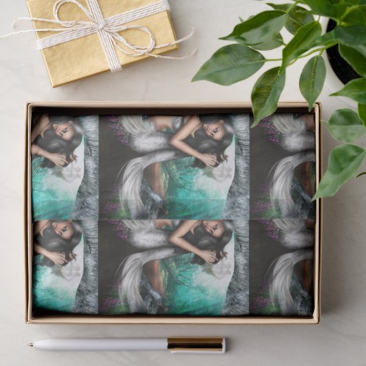 Zeemeermin Tissuepapier (Geschenk)
