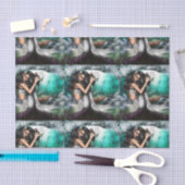 Zeemeermin Tissuepapier (Craft)