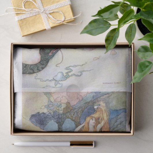 Zeemeermin Tissuepapier (Geschenk)