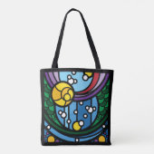 Zeemeermin Tote Bag (Achterkant)