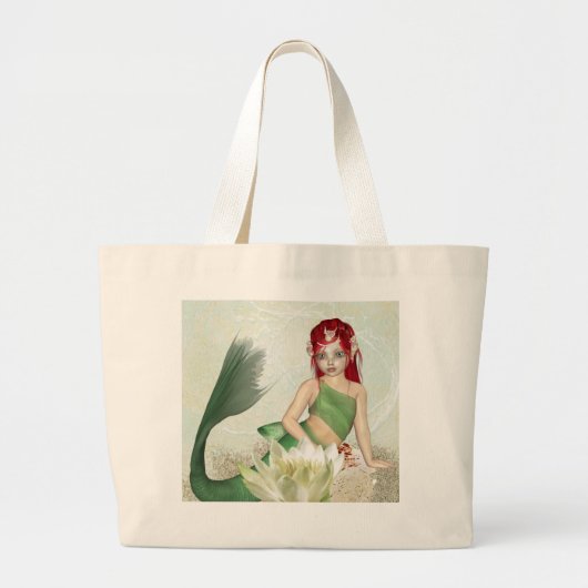 Zeemeermin Tote Tas (Voorkant)