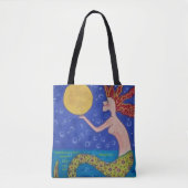 Zeemeermin Tote Tas (Voorkant)