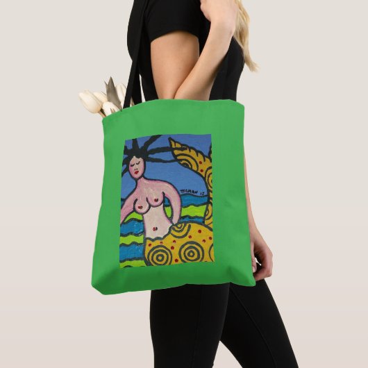Zeemeermin Tote Tas (Dichtbij)