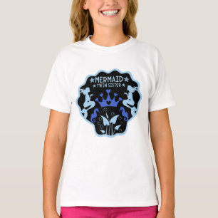 Zeemeermin tweelingzusters t-shirt