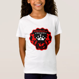 Zeemeermin Tweelingzusters T-shirt