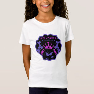 Zeemeermin tweelingzusters t-shirt