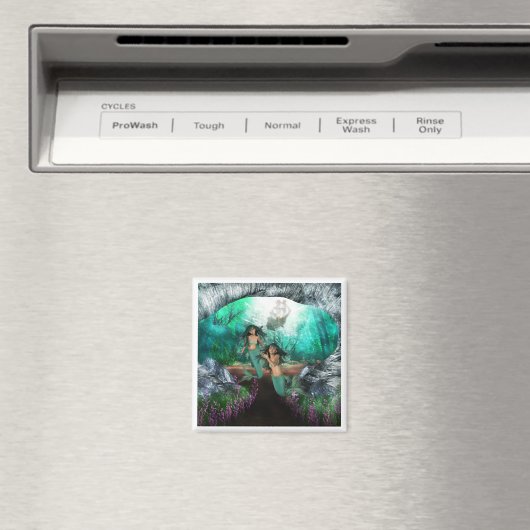 Zeemeermin Twins Magnet (Insitu (Vaatwasser))