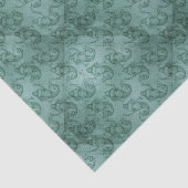 Zeemeermin uit de Vintage tijd Tissuepapier (Detail)