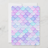 Zeemeermin Uitnodiging (Achterkant)