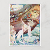 zeemeermin van Anne Anderson Briefkaart (Voorkant)