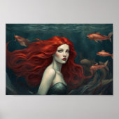 Zeemeermin van het Diepe Poster (Voorkant)