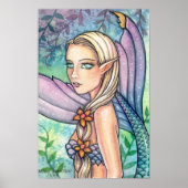 Zeemeermin van het Poster Brook van Molly Harrison (Voorkant)